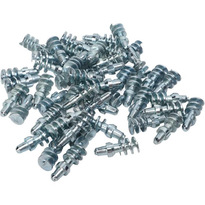 50PCS Tire Stud Screw Anti Slip Snow Screw Stud Ice Tire Stud Winter Tire Screw Heavy Duty Tire Stud Snow Traction Screw for Car Truck Motorcycle