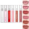 Mirror Water Lip Glaze Glass Lips Bright and Transparent Water Tender Lip Gloss Pearl Fine Shimmering Lip Liquid