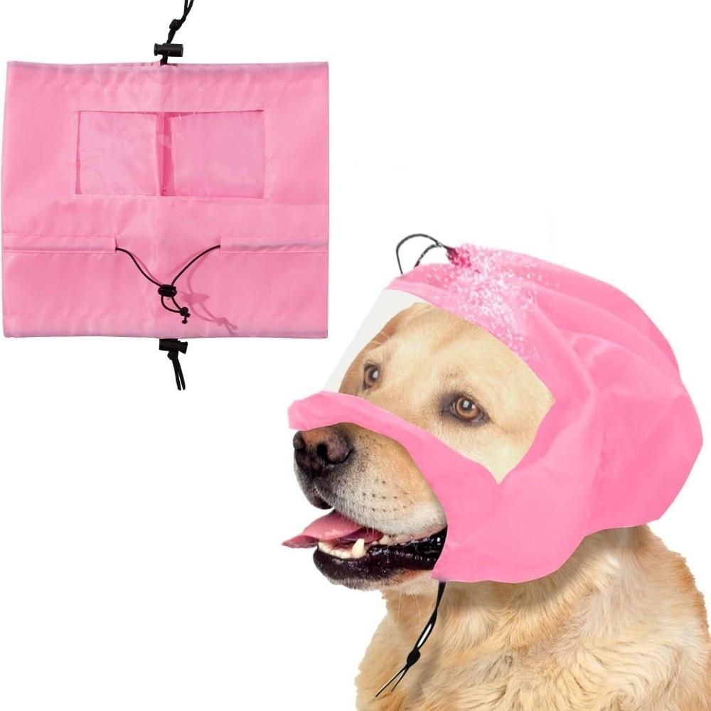 Portable Pet Ear Water-proof Head Cover Foldable Dog Shower Cap Water Activities