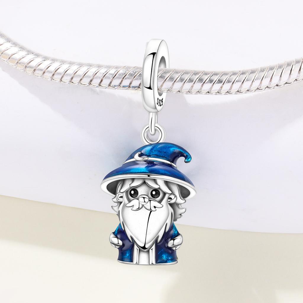 Copper Witcher Cute Grandpa Original Pendants Bracelet Charms Jewelry Party Beads Diy Trendy Gifts