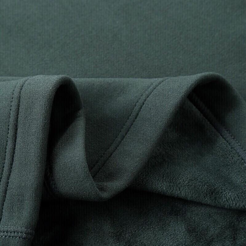 Unisex Winter Fleece-Lined Thermal Underwear Set