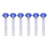 10Pcs Measuring Cylinder Glass 100ml Large Capacity Clear Scale Tool Set Kit for Experiment