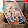 Pearl Art Painting Home Wall Decor Elephant Family Gemstone Painting Crafts Adult/Beginner Gift Creative Home Decor Unframed