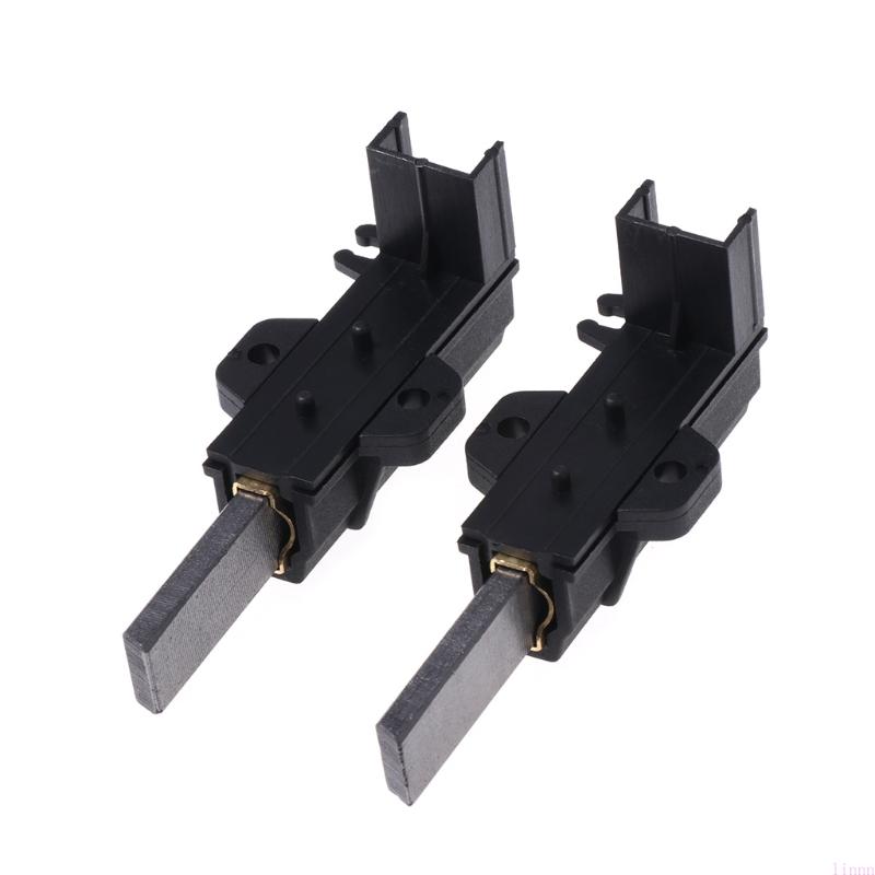 

2Pcs/set Washing Machine Motor Carbon Brushes L94MF7 With Housing For Whirlpool чёрный