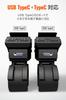 Daytona Motorcycle USB Power Fast with 2 USB 61402 Supply, Waterproof, USB-C + USB-C, PD3.0 Compatible, Charging, 60W, iPhone/Android Compatible,