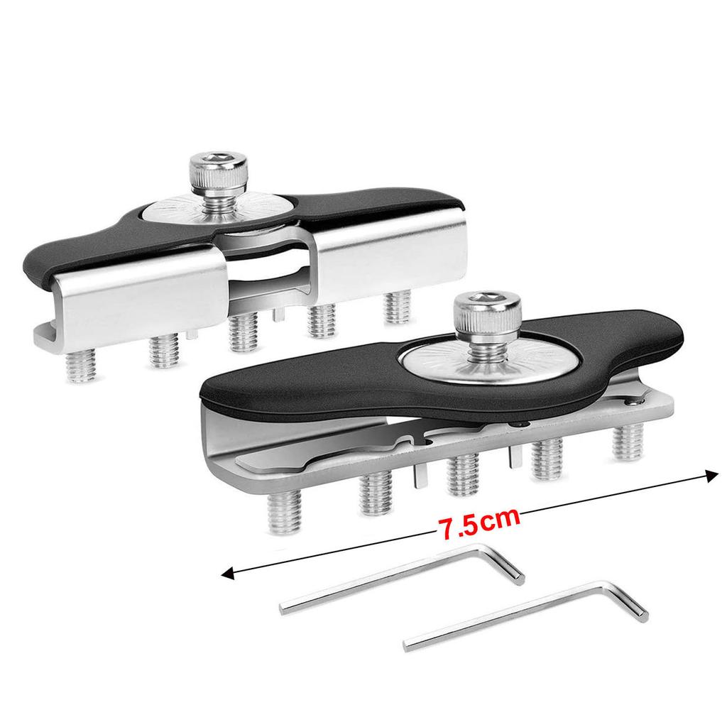 Engine Hood Ditch Light Mounting Bracket Car SUV Pillar Cover Edge Spotlight Lamp Holder Clamp