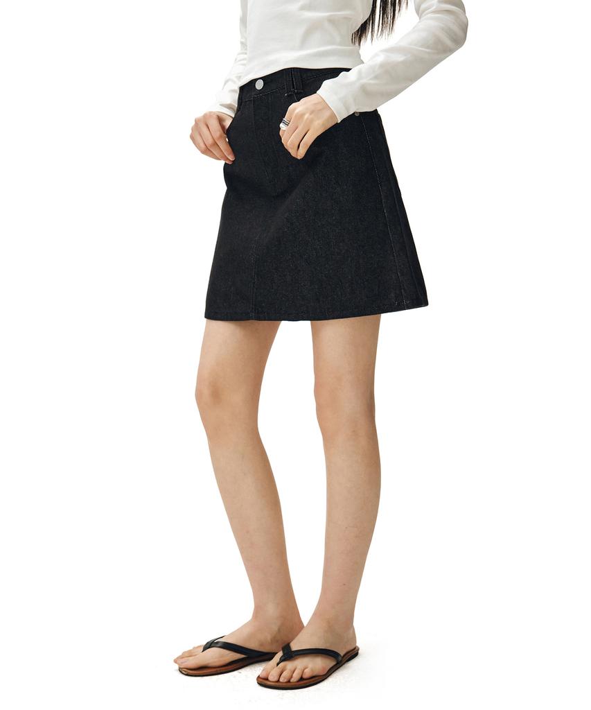Deketeuumeon Signature Mini Skirt Dcsk001Cpblack