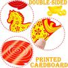 Happy Chinese New Year Hanging Swirls 2026 Chinese New Year Party Decoration Year of The Horse Themed Ceiling Swirls Spring Festival Hanging