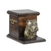 Cane Corso Italiano - Dog Ash Urn With Figurine, Elegant Dog Urn, Unique Urn With Dog Bust Brand Art-Dog