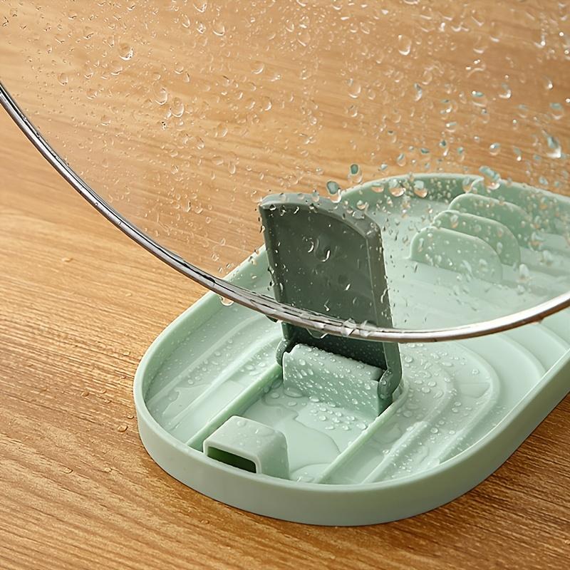 1 Stück Faltbarer Küchenablauf Einfach Praktischer Topfdeckelhalter