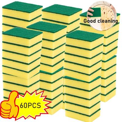 Großhandel Hochsaugfähiger doppelseitiger Schwamm Magic Clean Topf Rostfleckenschwämme Reinigungsbürste Küchenfettreiniger Werkzeuge