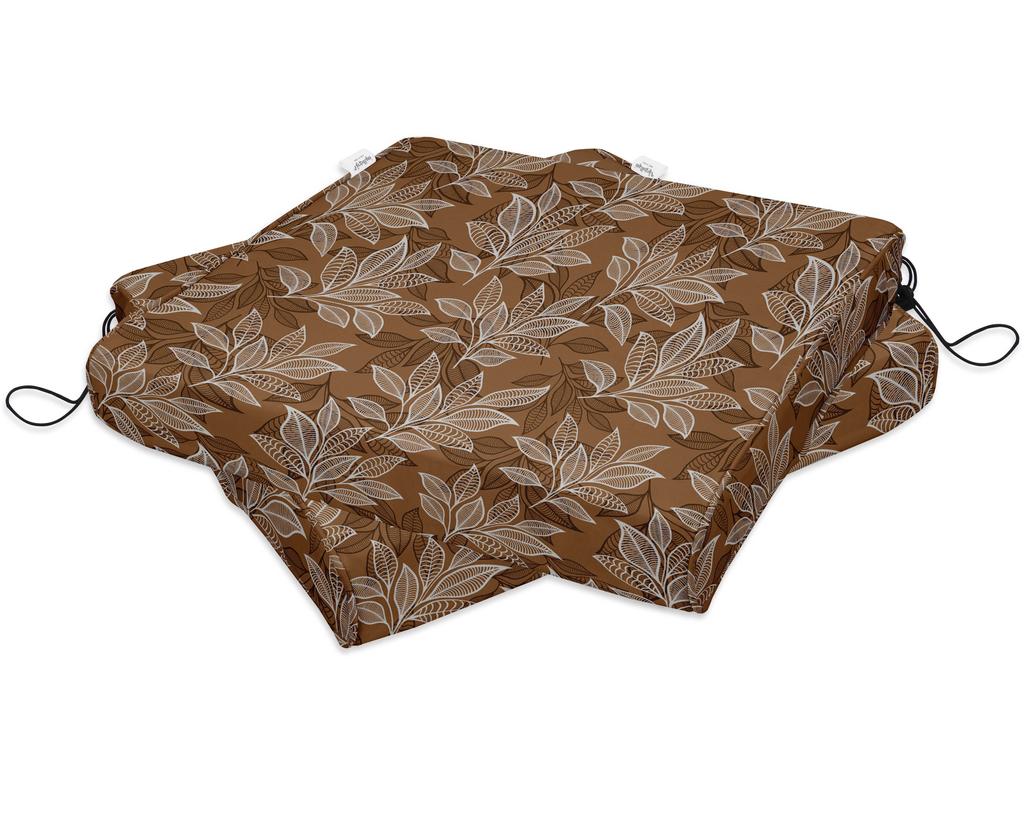 Vargottam Perfect Outdoor Indoor Square Corner Seat Cushions Water-Resistant Lounge Chair 18.5" X 16" Home Office Patio Furniture