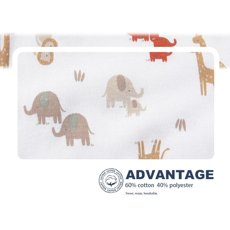 5 stk Baby Gutt Jente Casual kort ermet søt tegneserie baby bodyer 0-12 Måneder