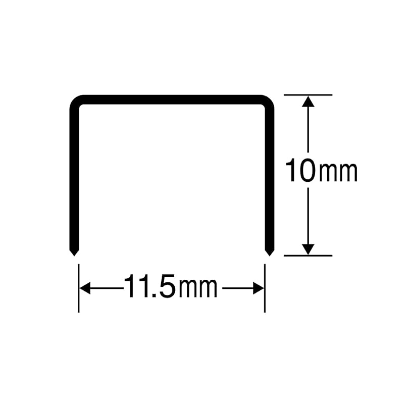 MAX Staple Pins for Desktop Staple Machines, Size 12, 1210FA-H