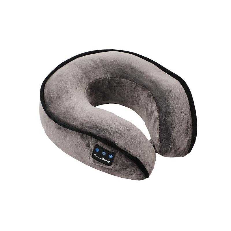 Bluetooth Stereo Music U-Shaped Neck Pillow for Calls and Travel – Perfect for Office, Lunch Break, and Business Trips