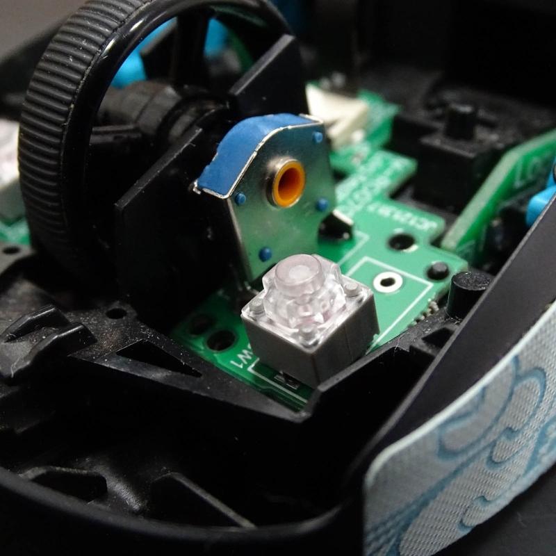 6x6x7.2mm HUANO Quiet Micro Switches 10Million Clicks Life Mouse Button 2Pins Micro Switches 2PCs/10PCs