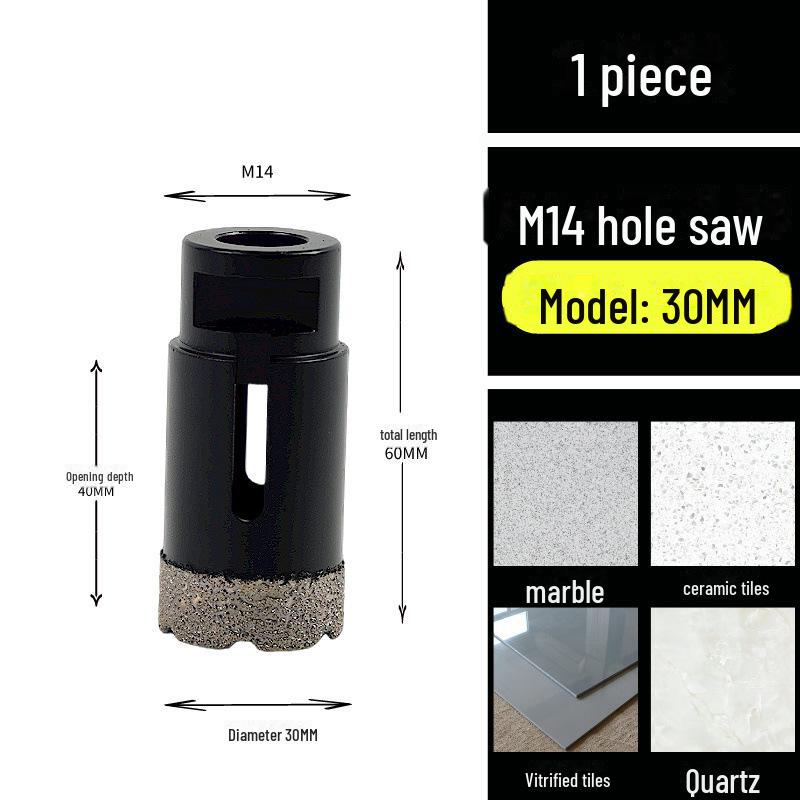 Diamond Marble Angle Grinder Drill Hole Expander for M14 Quartz Granite Tile Stone
