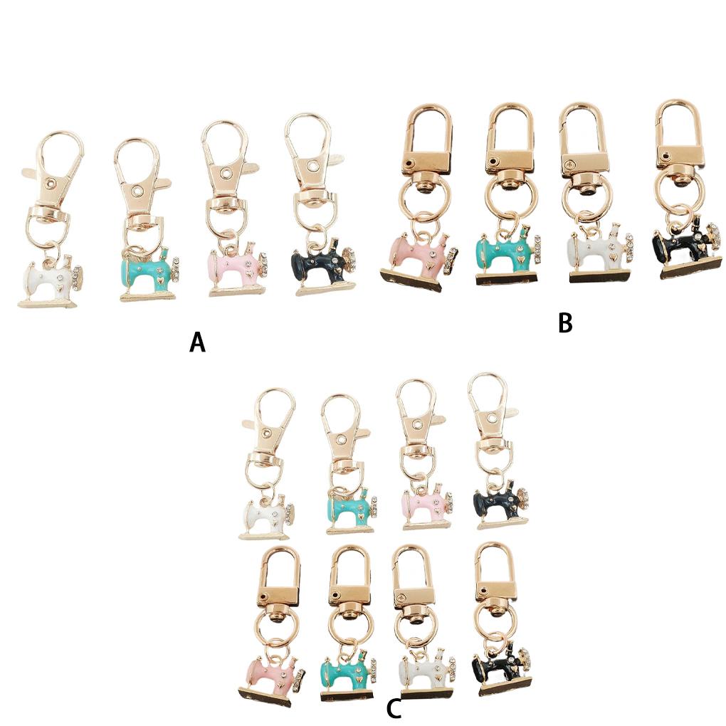 Sewing Style On Go Mini Sewing Machine Keychains For Fashionistas Mini Sewin Machines Charms Retro