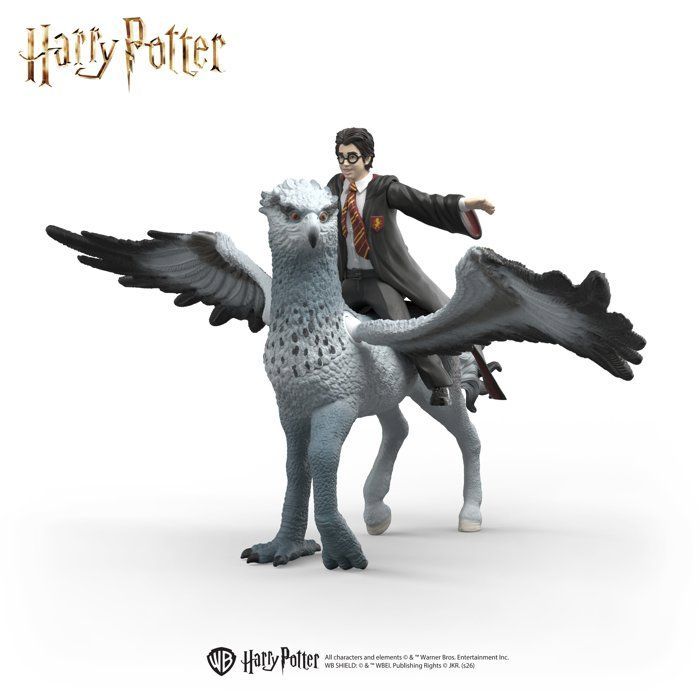 Set de figurines - SCHLEICH - 14947 - Harry sur Buck - Wizarding World - Dès 6 ans - Peinte à la main