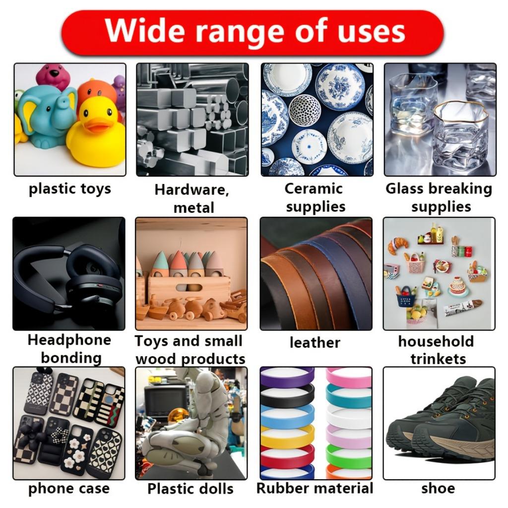 Pegamento para soldadura eléctrica zapatos hechos de plástico, cerámica, madera, metal y adhesivo fuerte multifuncional para soldadura eléctrica.