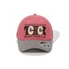 Mingzai peggygou baseball cap, holiday style retro street color matching curved brim hat cap