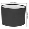 Oval Cloth Lamp Shade Fabric Lampshade for Floor Light Home Table Lamp Cover Eye Protection Lampshades for Floor Lamps