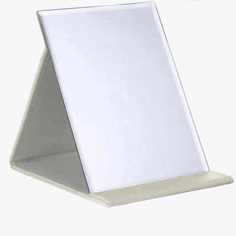 High-Definition Double-Sided Folding Makeup Mirror for Desktop or Bedroom