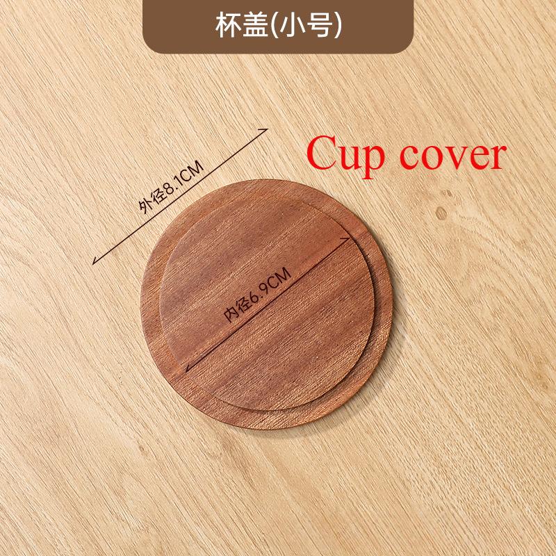 1PCS Wood Placemats Coasters Tea Coffee Cup Pad Decor Round Square Wooden Cup Mat Durable Heat Resistant Drink Mat 2025 New