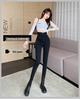 2022 Spring High Waist Buttoned Skinny Jeans for Women