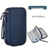 Li Shen Double-Layer Travel Electronics Organizer Pouch