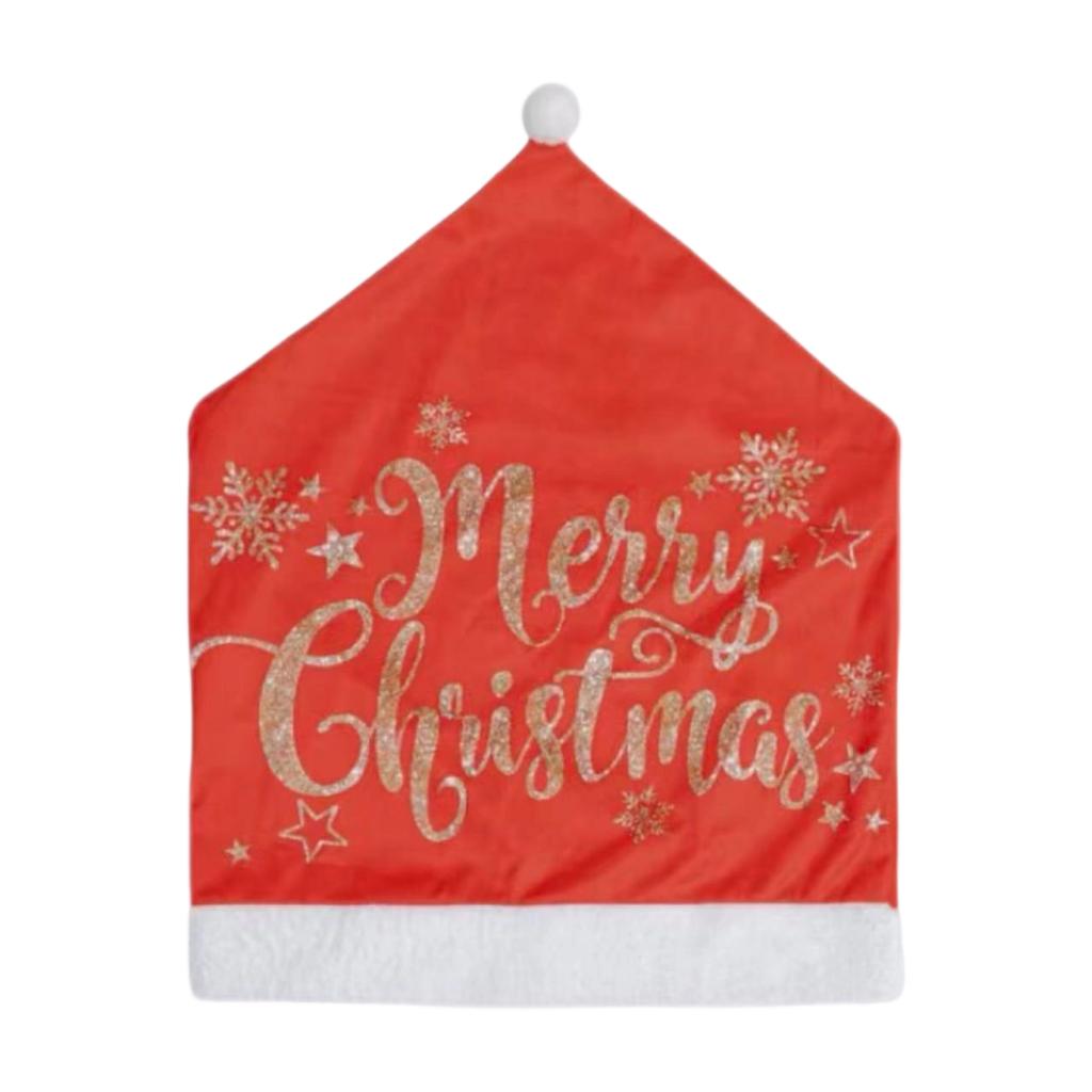 Christmas Chair Covers Christmas Table And Chair Decorations Atmosphere Props Soft Cushions