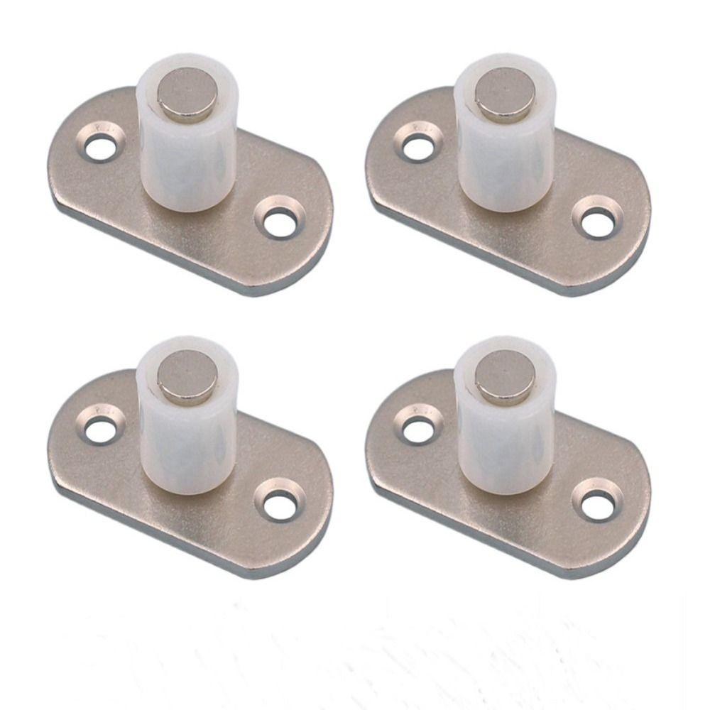 

4 шт. Пластиковые раздвижные двери амбарного типа серебристые направляющие колеса кронштейны роликовые направляющие стеклянные раздвижные двери