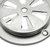 1Pcs Adjustable Vent Hole BBQ Grill Exhaust Vent Silver Air Control Valve  for Oven Test Chamber