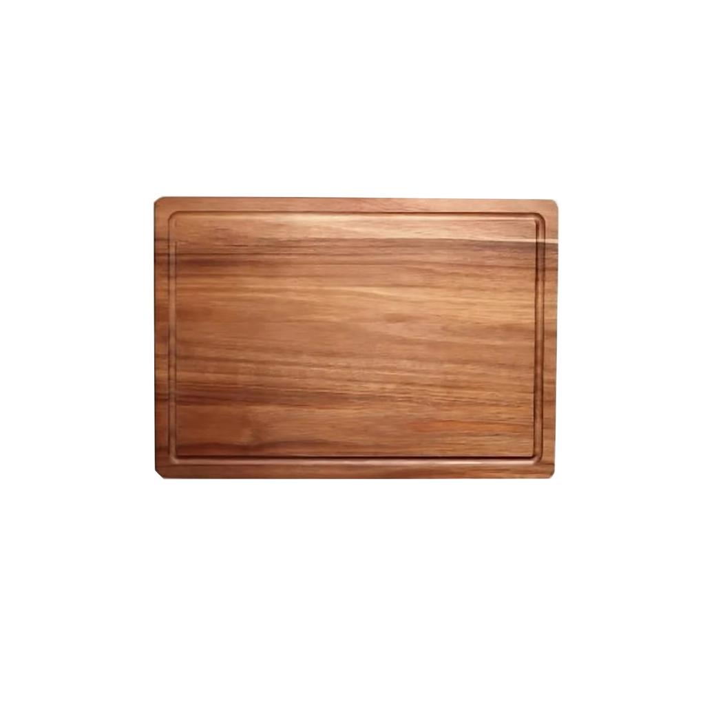 Wood Cutting Board,  Cutting Boards For Kitchen, Solid Charcuterie Board With Juice , Large Wooden Chopping Board For Meat, Cheese, Fruit, Vegetable