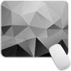 Geometric Standard Anime Mouse Pad Hexagon Edge Stitched Small Gaming Mousepad Travel Mouse Mat Non-Slip Office Mousemats