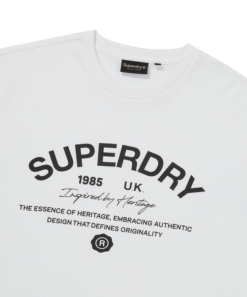 Syupeodeulai Core Signature T-Shirt White Sduiscq15Wht