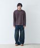 Nontai Stripe Long Sleeve T-Shirt (Charcoal)