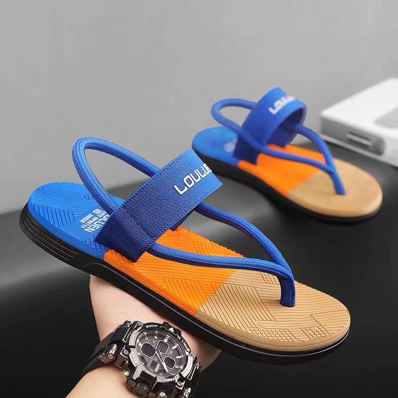Men s Summer 2026 Outdoor Casual Soft Sole Beach Sandals, Two-Way Wear Vietnamese Style