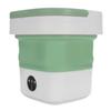 Portable Mini Washing Machine Small Clothes Foldable Laundry Machine with 3 Cleaning Modes for Hotel Home Apartment