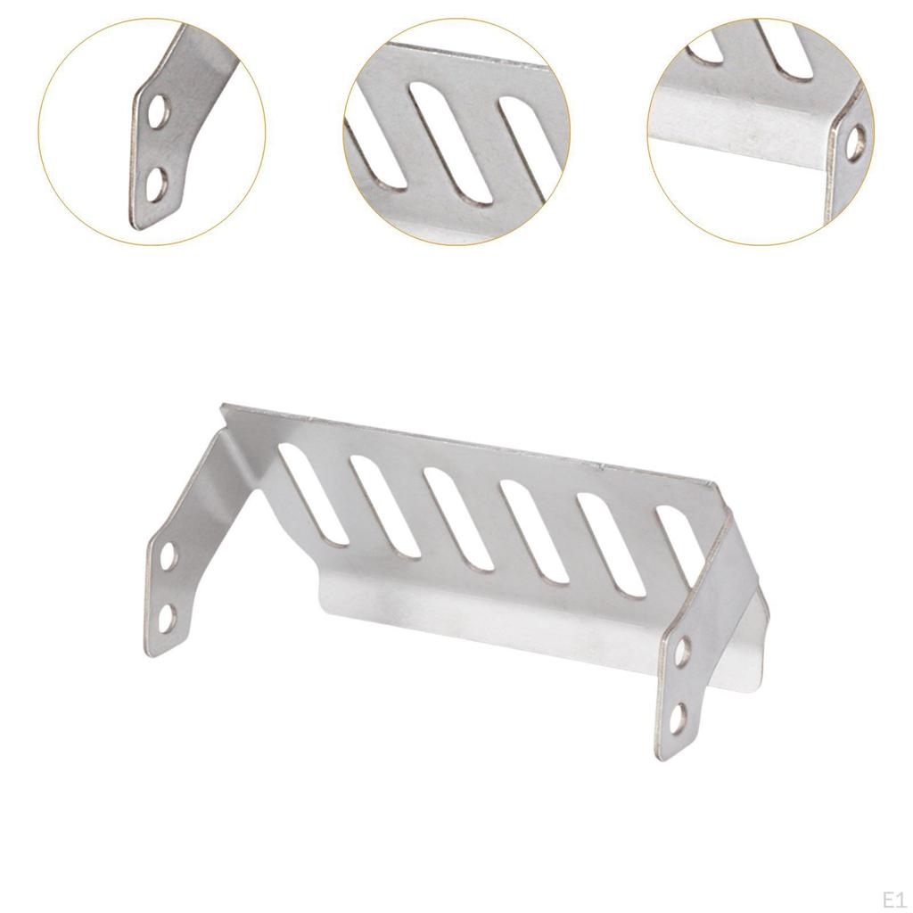RC Chassis Armors Upgrade Professional Easy To Install Guard Board Plate Rear Skid for