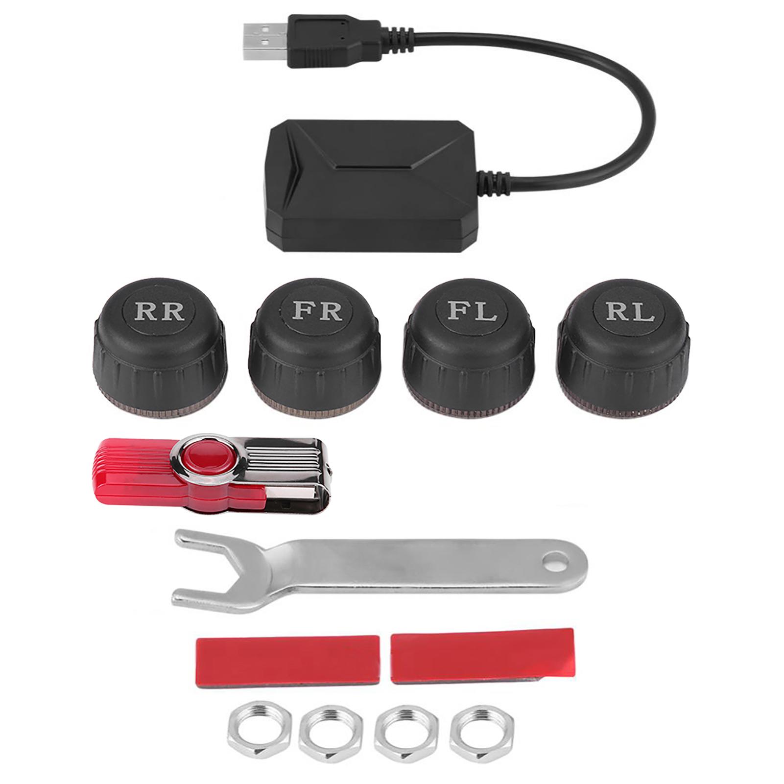 

USB-система контроля давления в шинах TPMS Внешние датчики для Android-дисплея автомобильной навигации