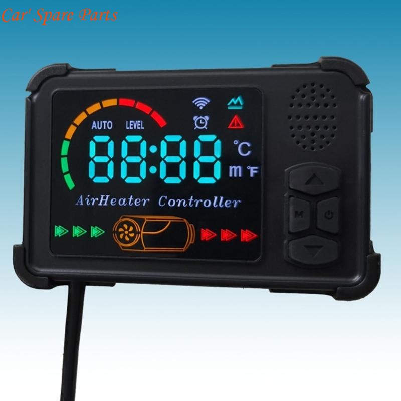 Y4UA Remote Controlled Parking Heater with LCD Screen for 12V 24V Vehicles Fast Heating Air Heater