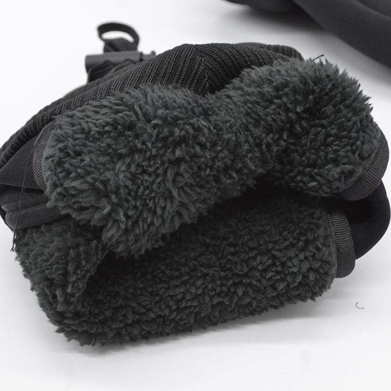 Universal Fit Motorcycle Handlebar Covers with Enhanced Wind Protection & Soft Inner Lining Waterproof Motorcycle Mitten