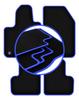 CARLUX-BLUE car mats for: Fiat 500X FL crossover (2018-)