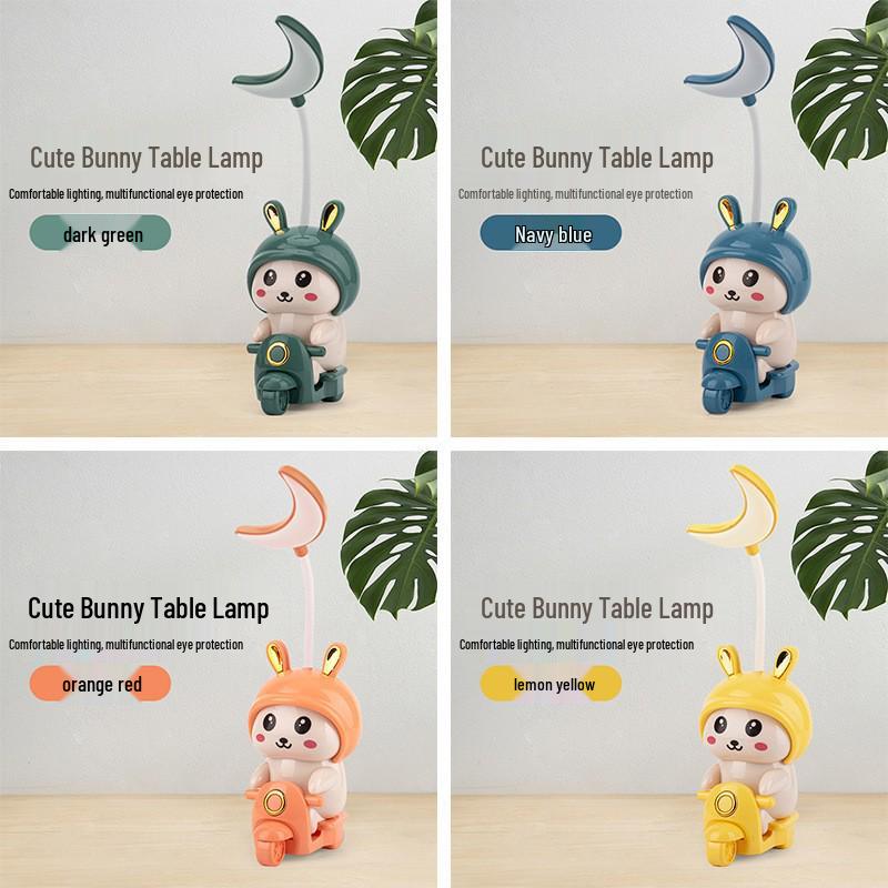 Cartoon Snail USB Folding Desk Lamp - Eye Protection Study and Bedroom Night Light