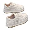 Versatile little white shoes women's shoes 2025 new autumn popular muffin sole fashion platform casual sports board shoes