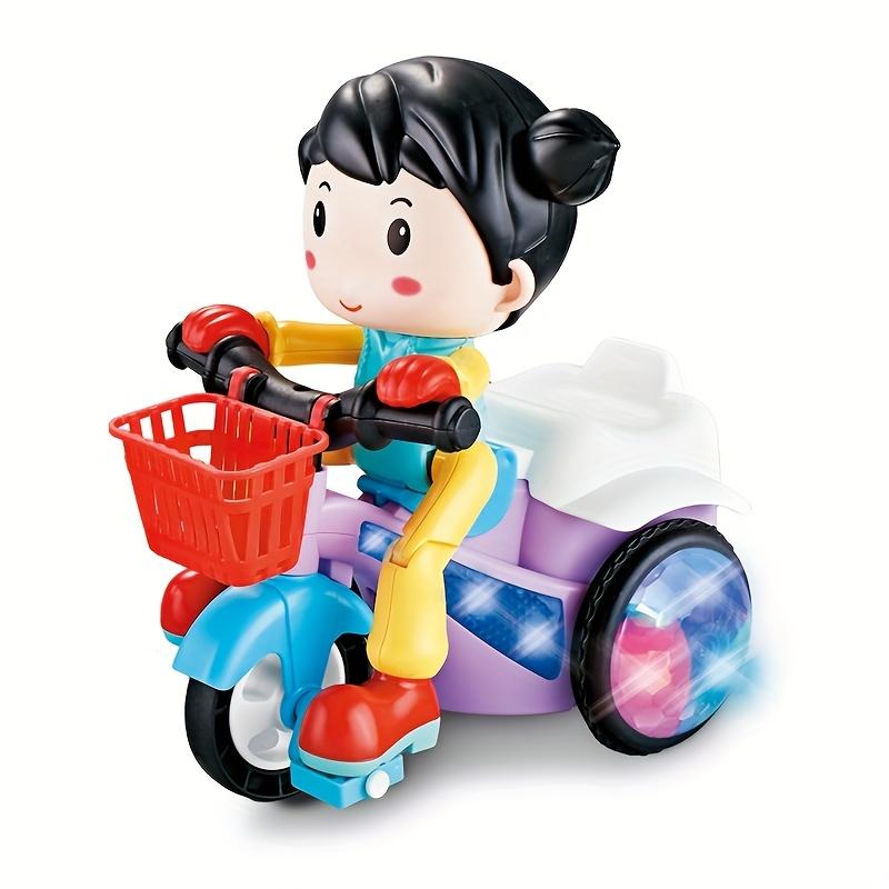 Электрический танцующий мотоцикл трюковой вращение музыкальные огни игрушка для детей креативный подарок на день рождения