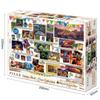 Epoch Jigsaw Puzzle Disney Display Shelf Pixar Collection with and Decorative Pieces 500-Piece / (38x53cm) 74-301 Glue, Spatula,