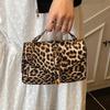Small Square Bag Leopard Print Bag Fashion Belt Buckle Foreign Simple 2025 New Trend Shoulder Bag Casual Women's Messenger Bag