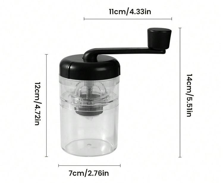 

Высококачественная ручная кофемолка, ручная кофемолка с керамическим сердечником для помола, регулируемые домашние портативные инструменты для помола кофе